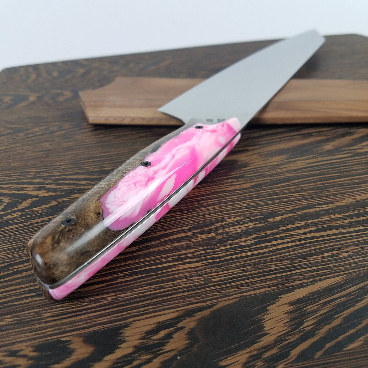 Neapolitan - 10in (254mm) Damascus Gyuto - Raindrop - Smooth Handle