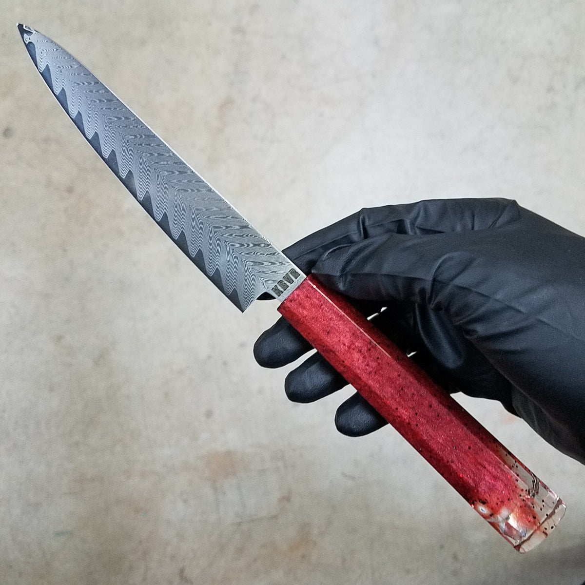 Bloody Mary IV - 6in (150mm) Damascus Petty Culinary Knife