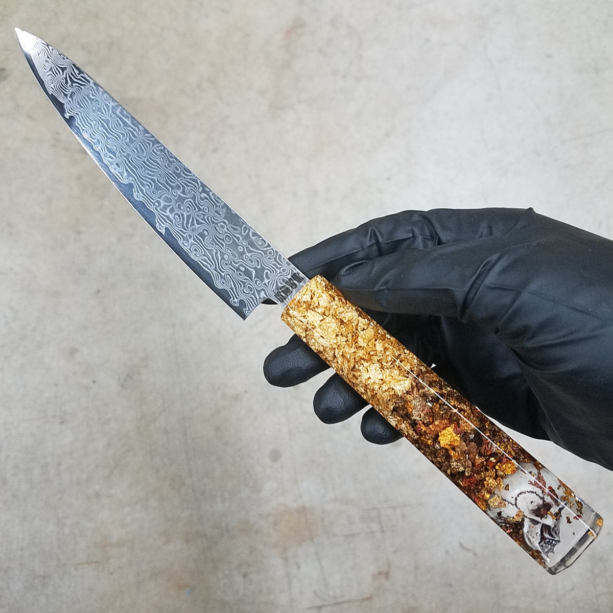 California Dreaming - 6in (150mm) Damascus Petty Culinary Knife