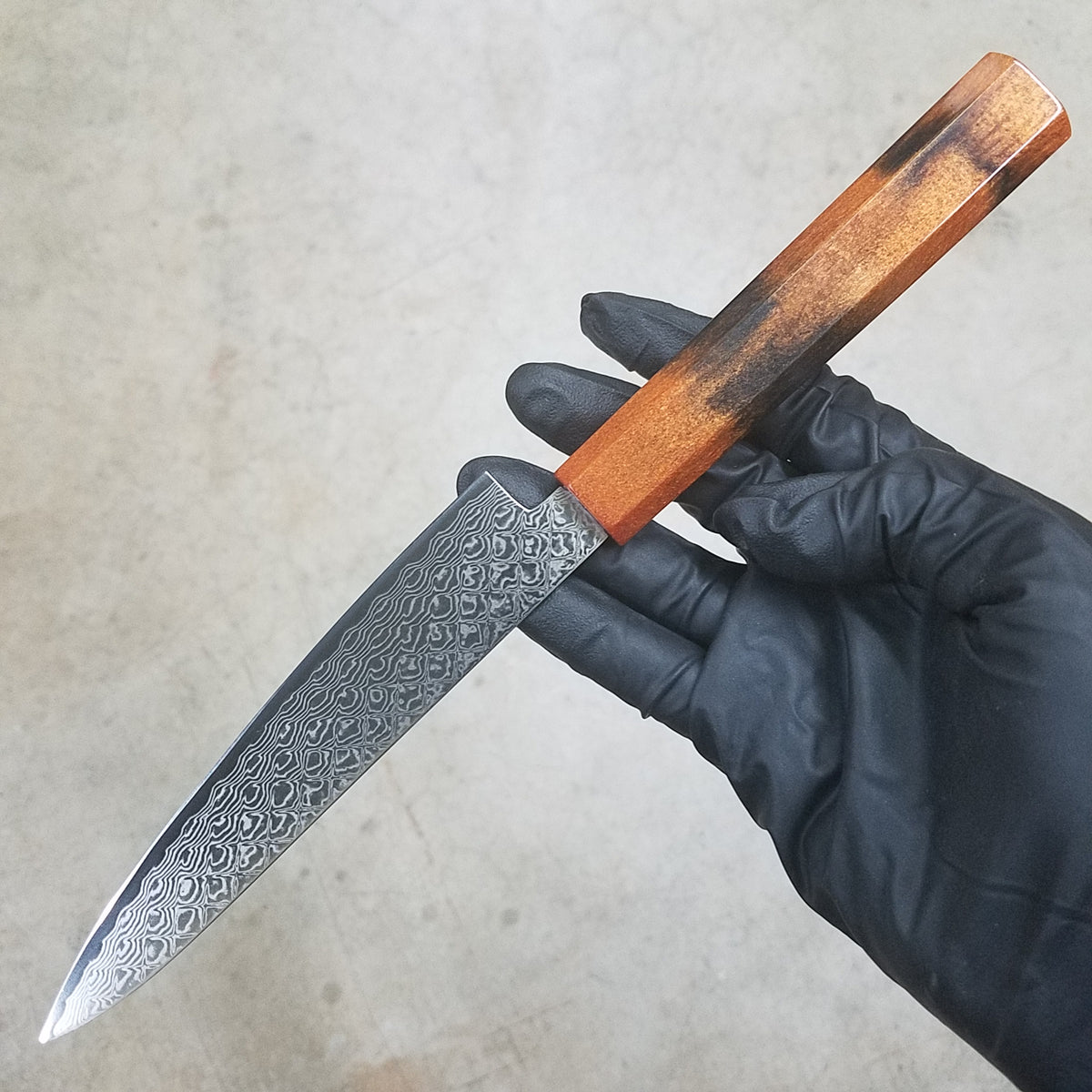 Tiger Petty - 6in (150mm) Damascus Petty Culinary Knife