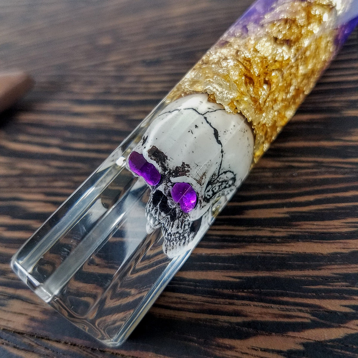 Purple Aureus - 6in (150mm) Damascus Petty Culinary Knife