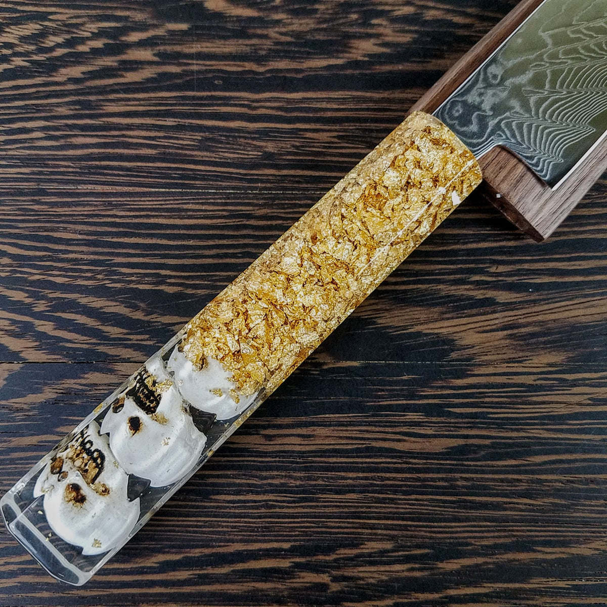 Cannibal Totem - 6in (150mm) Damascus Petty Culinary Knife