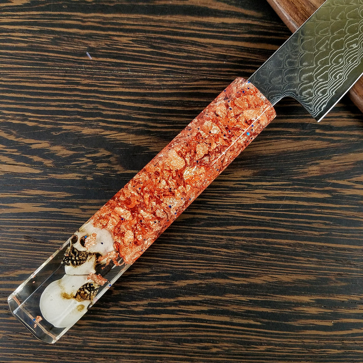 YinYang Copperheads - 6in (150mm) Damascus Petty Culinary Knife