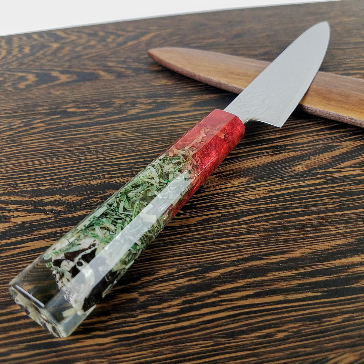 Dirty Money - 6in (150mm) Damascus Petty Culinary Knife