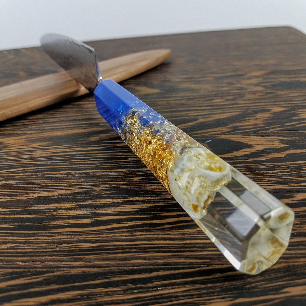 Blue Aureus - 6in (150mm) Damascus Petty Culinary Knife