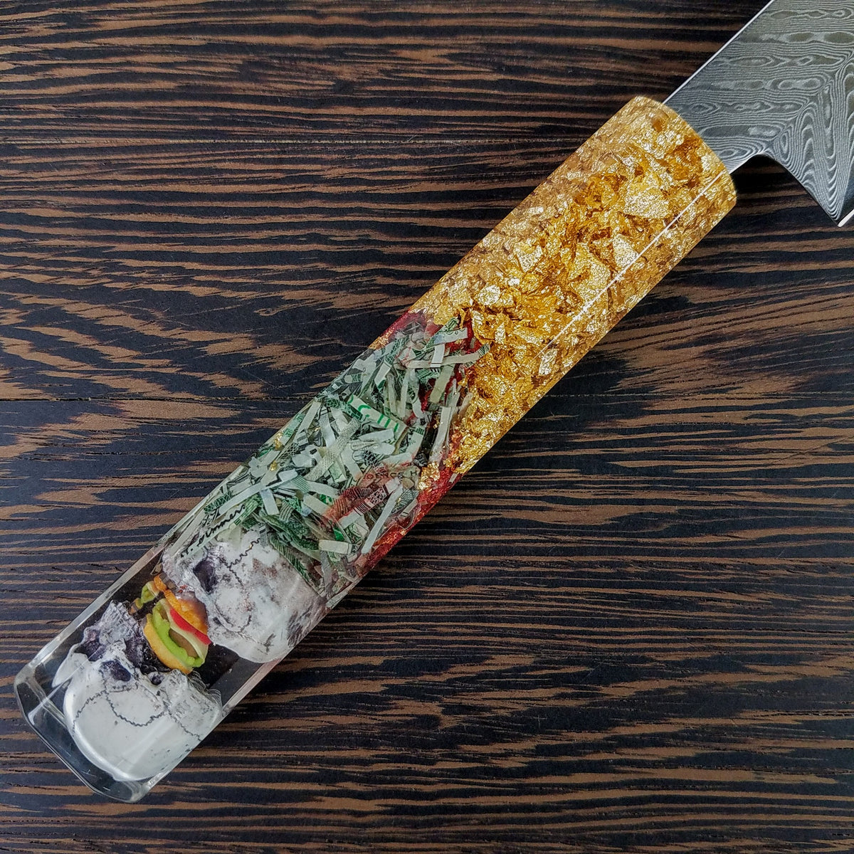 Burger Twins - 6in (150mm) Damascus Petty Culinary Knife