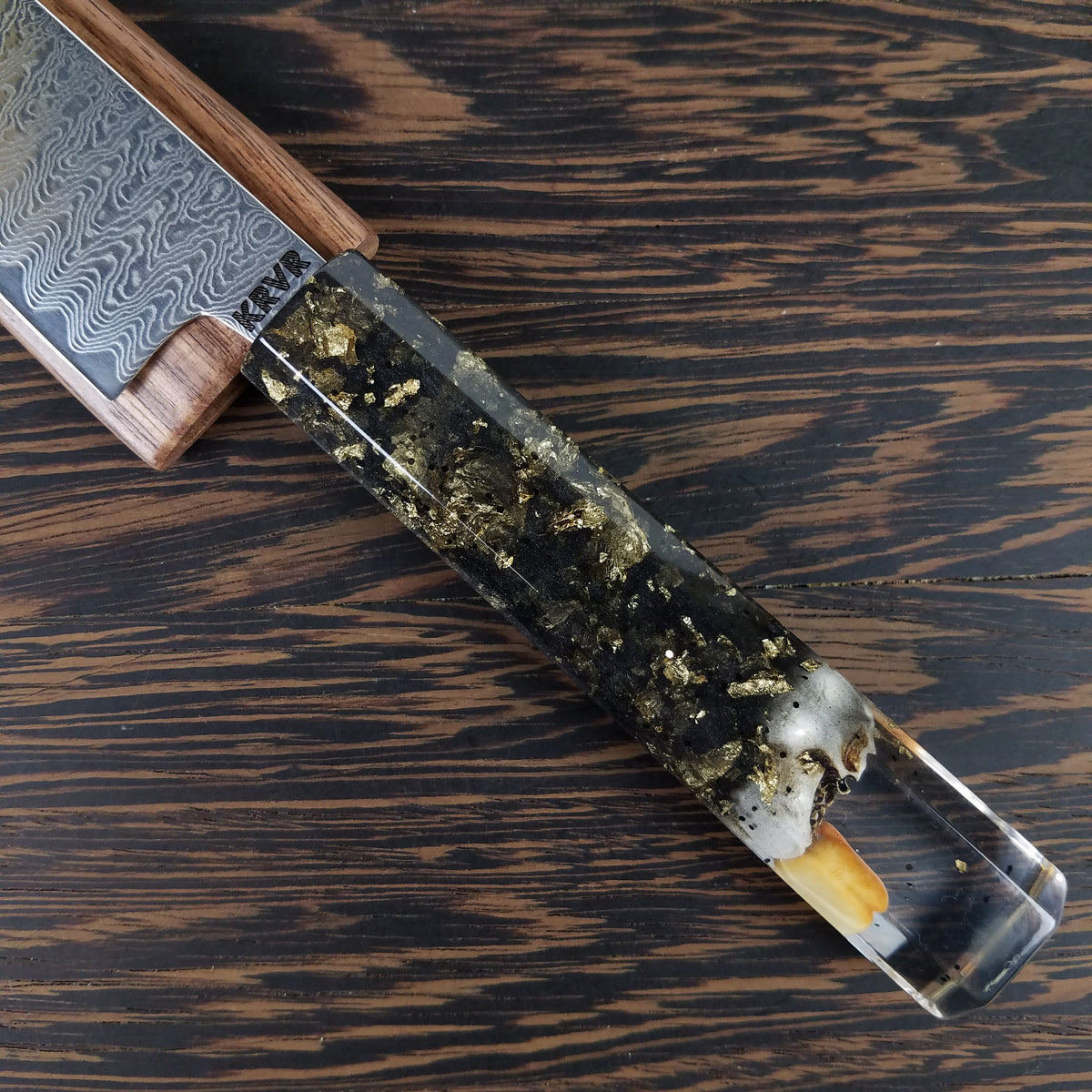 Dirty Dog - 6in (150mm) Damascus Petty Culinary Knife