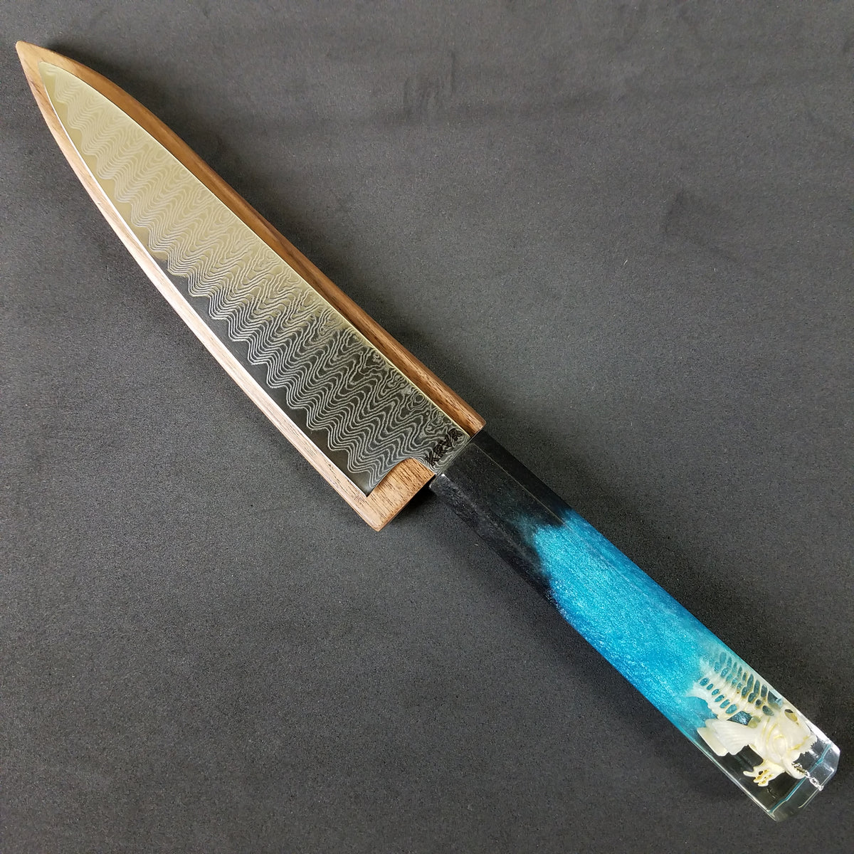 Ghostfish - 6in (150mm) Damascus Petty Culinary Knife