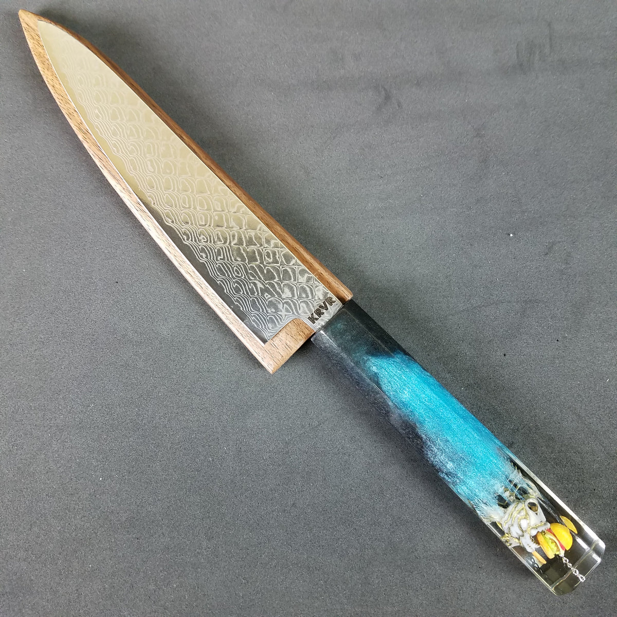 Catch of the Year - 6in (150mm) Damascus Petty Culinary Knife