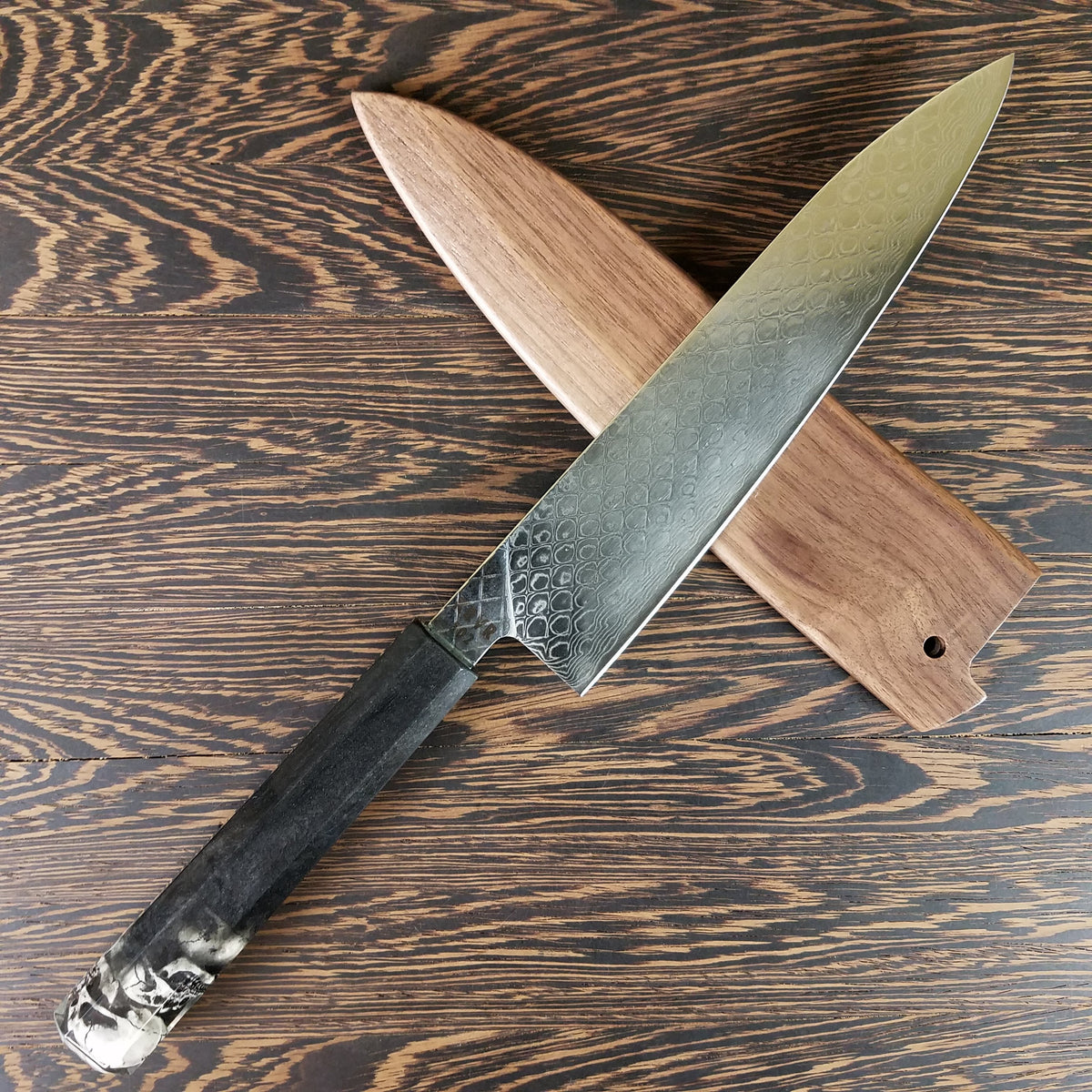 Skulldaggery - 210mm (8.25in) Damascus Gyuto Chef Knife