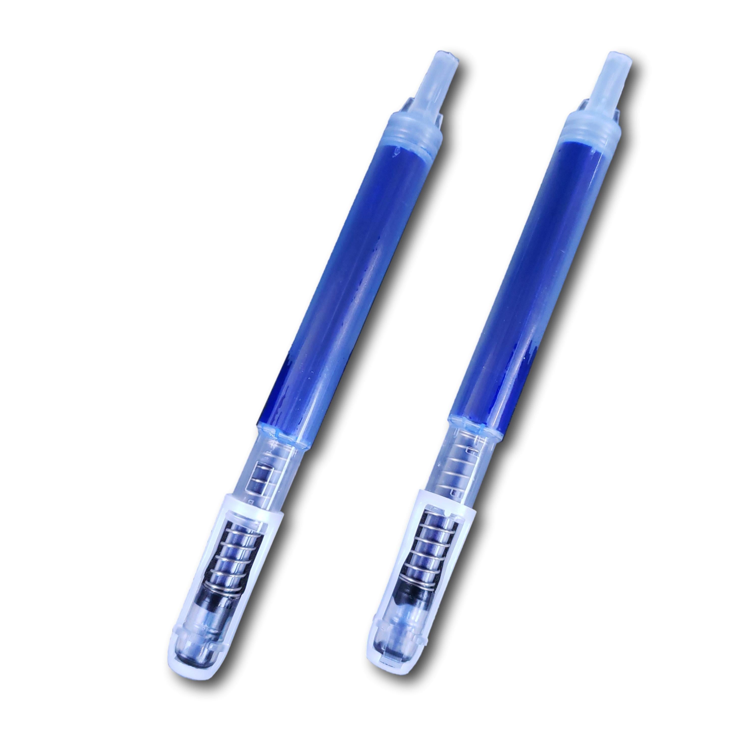 MARKSMITH® Fine Permanent Cartridge Refill 2 Pack - BLUE -