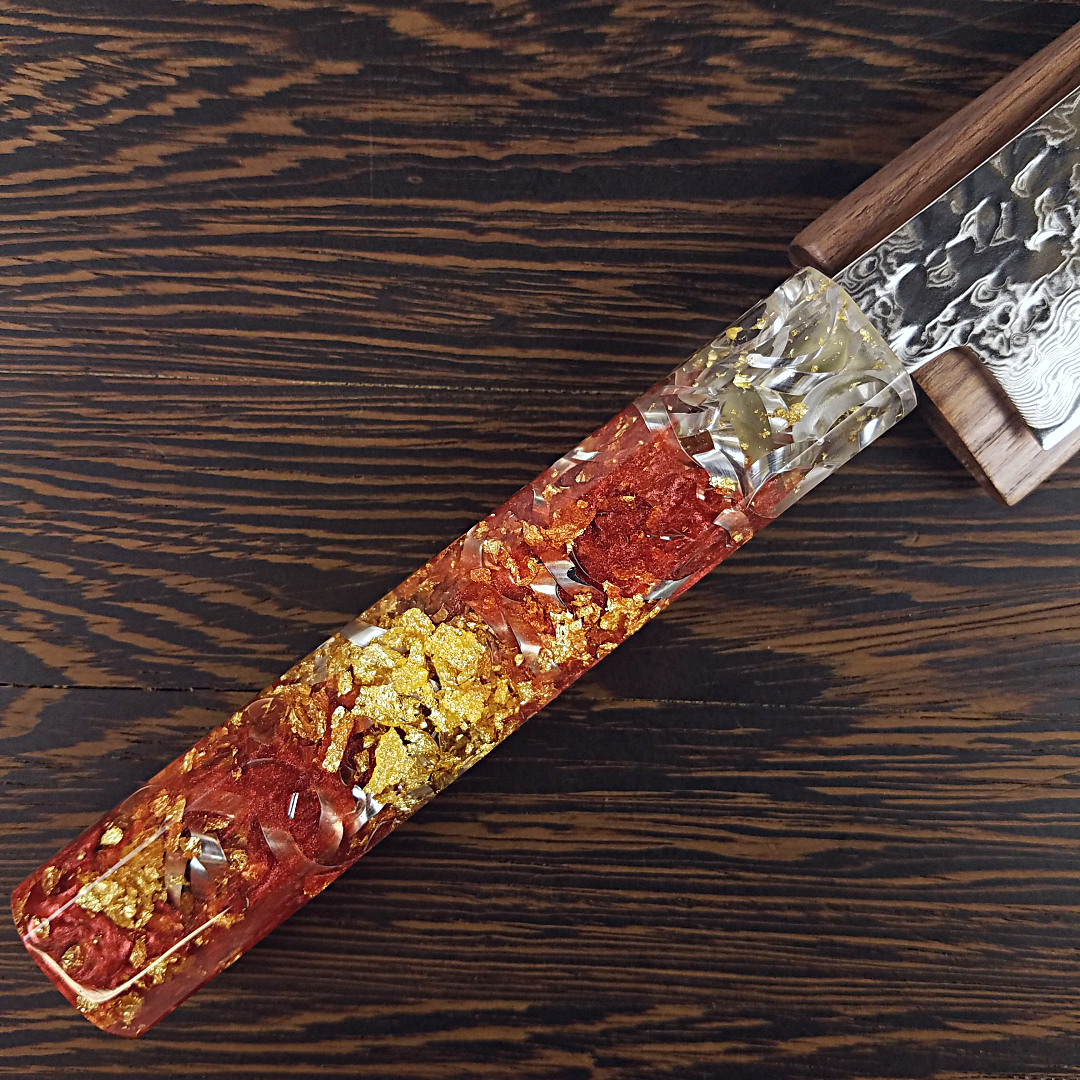 Blood Magic - 6in (150mm) Damascus Petty Culinary Knife