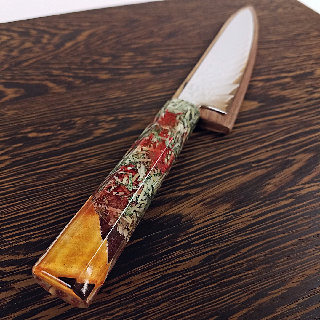 Sin City Hangover - 6in (150mm) Damascus Petty Culinary Knife