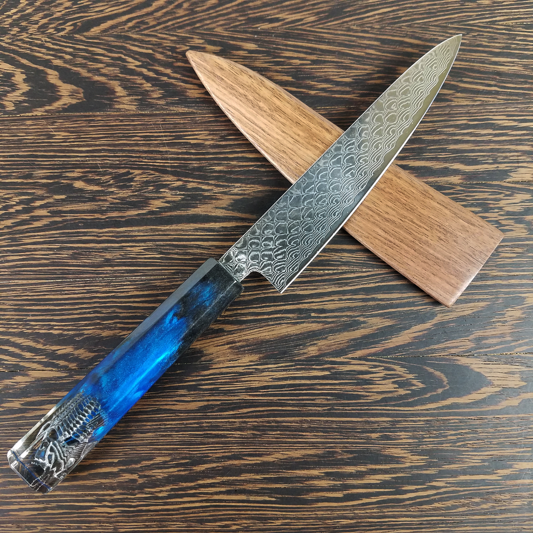 Blackfish - 6in (150mm) Damascus Petty Culinary Knife