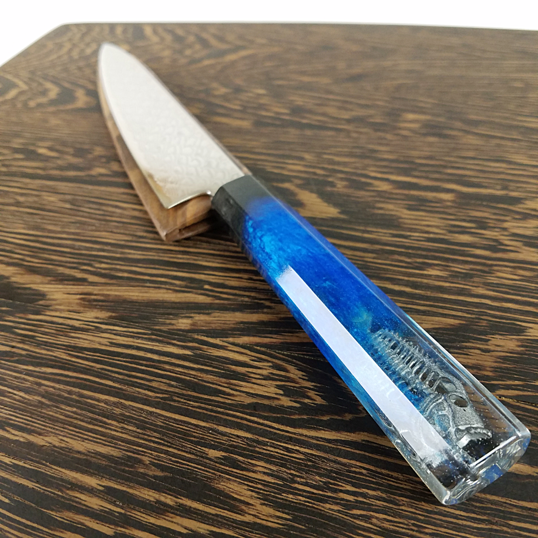 Silverfish - 6in (150mm) Damascus Petty Culinary Knife