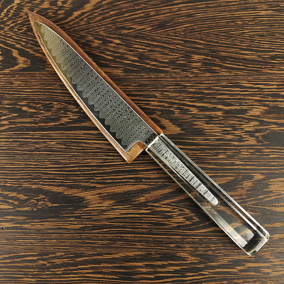Phantom Grin - 6in (150mm) Damascus Petty Culinary Knife