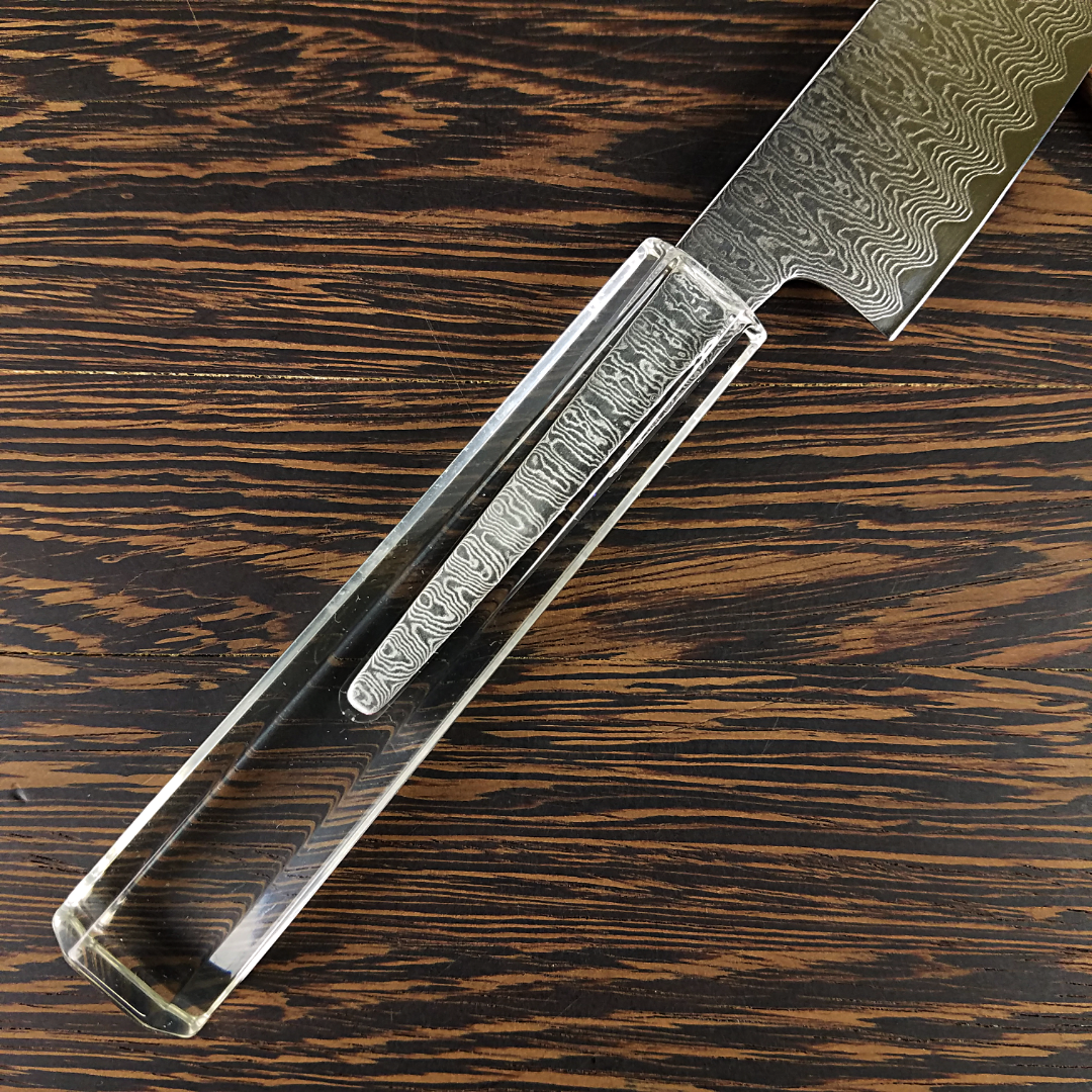 Phantom Grin - 6in (150mm) Damascus Petty Culinary Knife