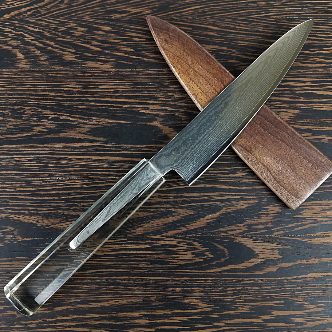 Phantom Menace - 6in (150mm) Damascus Petty Culinary Knife