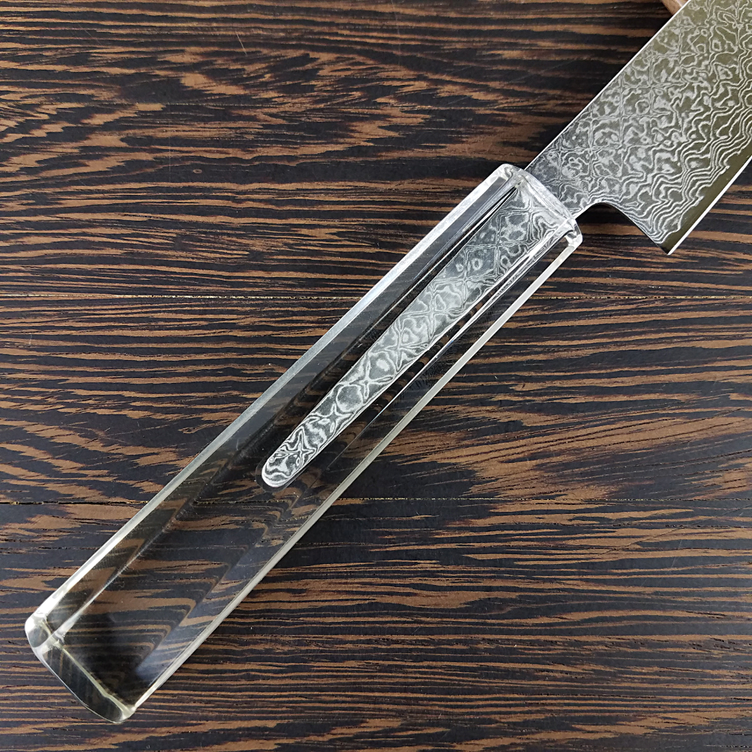Phantom Phyre - 6in (150mm) Damascus Petty Culinary Knife - Dragonscale Damascus