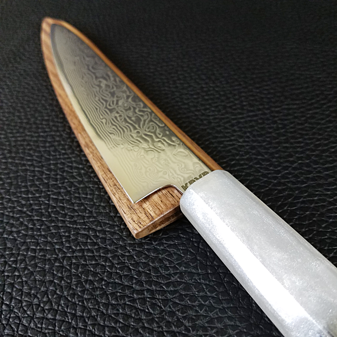 Pearlescence - 6in (150mm) Damascus Petty Culinary Knife