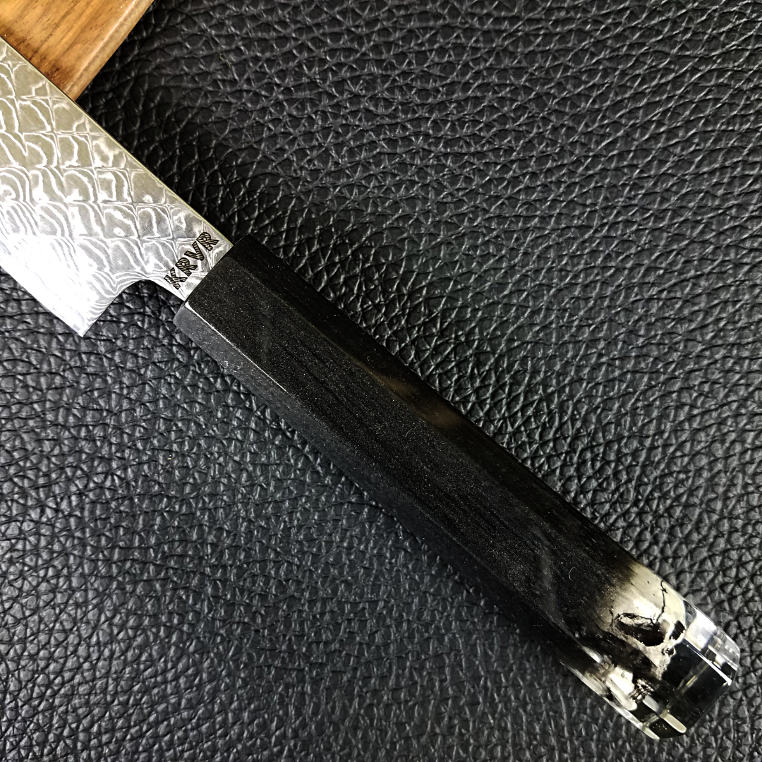 Grim - 6in (150mm) Damascus Petty Culinary Knife