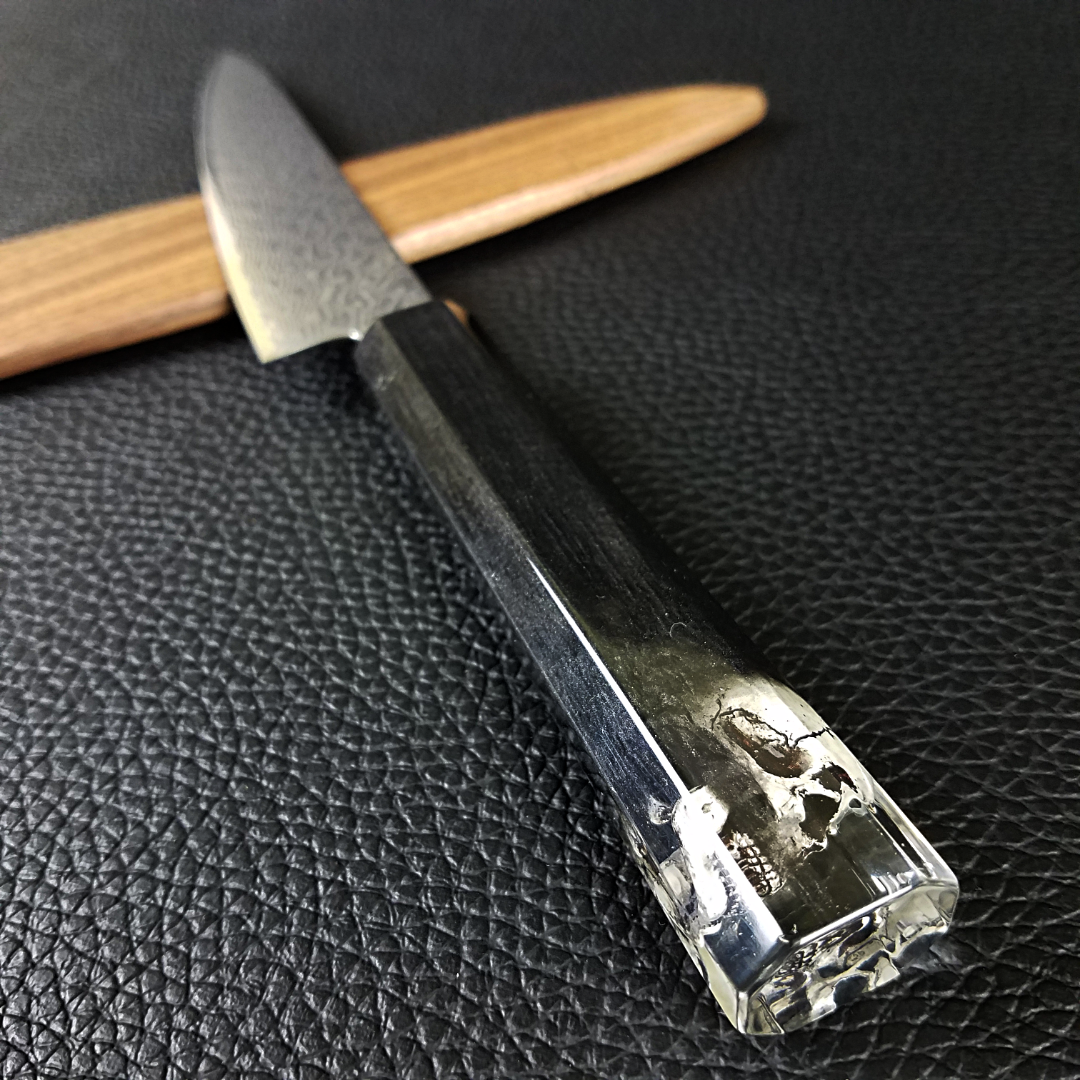 Grim - 6in (150mm) Damascus Petty Culinary Knife