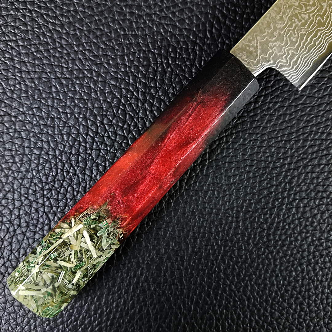 Blood Bank - 6in (150mm) Damascus Petty Culinary Knife