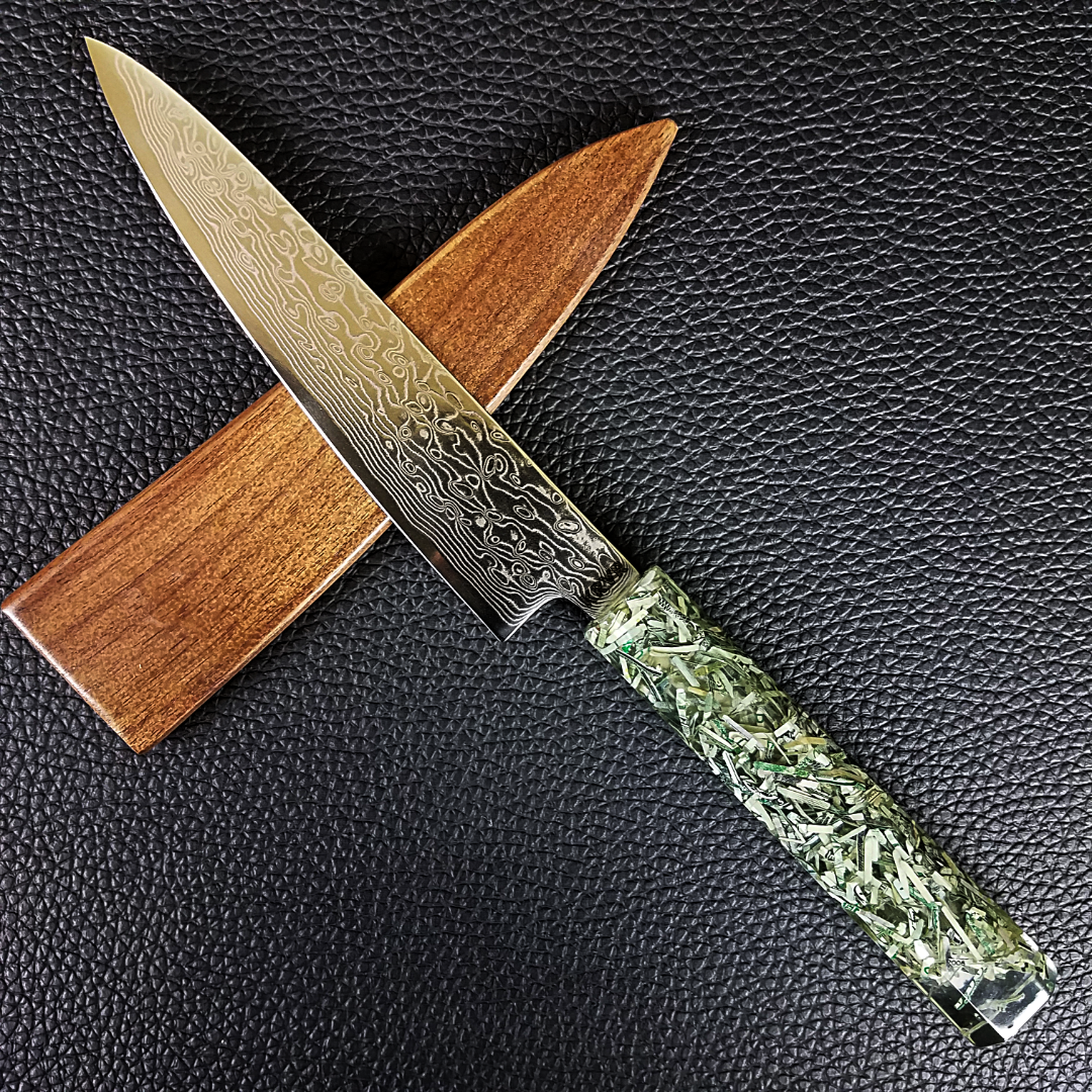 Cash is King - 6in (150mm) Damascus Petty Culinary Knife