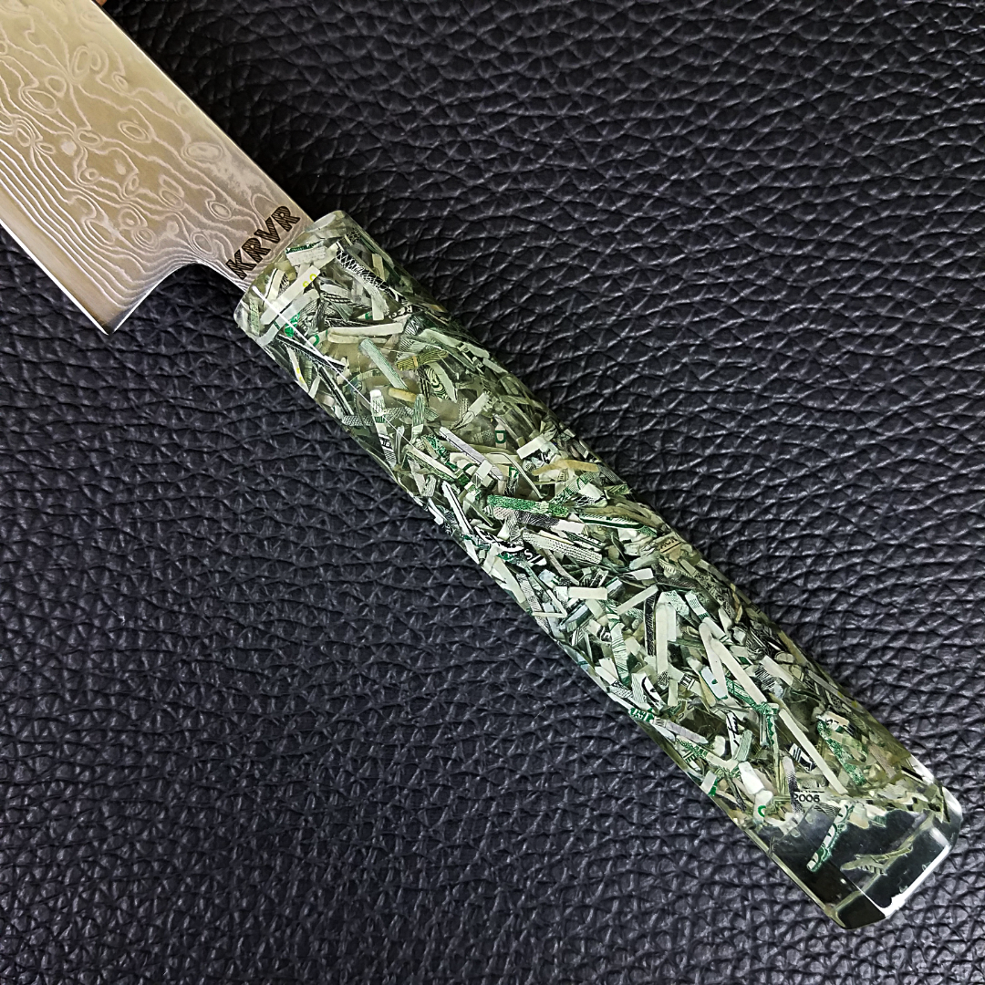 Cash is King - 6in (150mm) Damascus Petty Culinary Knife