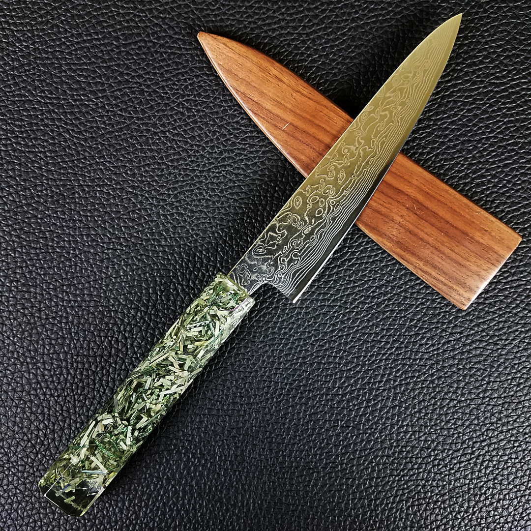 Cash is King - 6in (150mm) Damascus Petty Culinary Knife