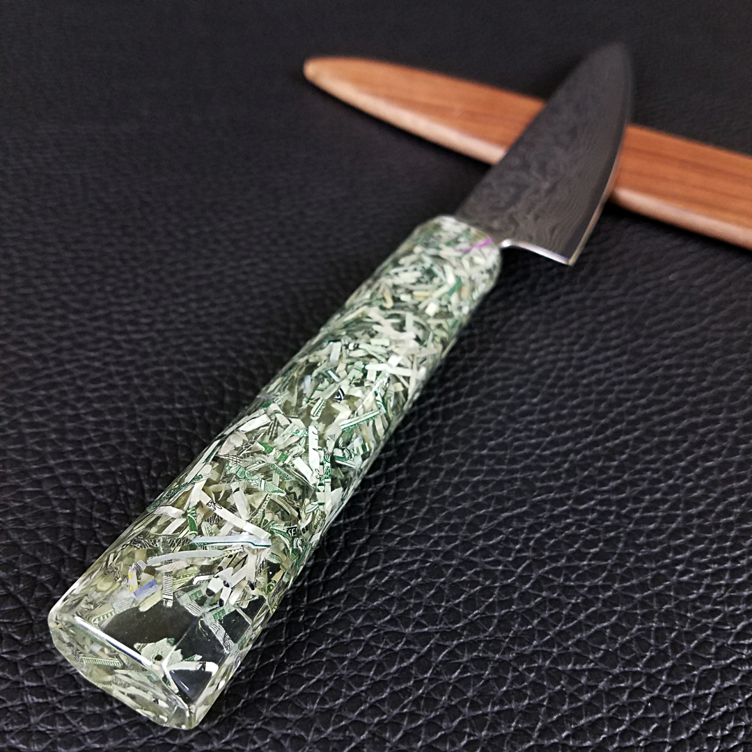 Cash is King - 6in (150mm) Damascus Petty Culinary Knife