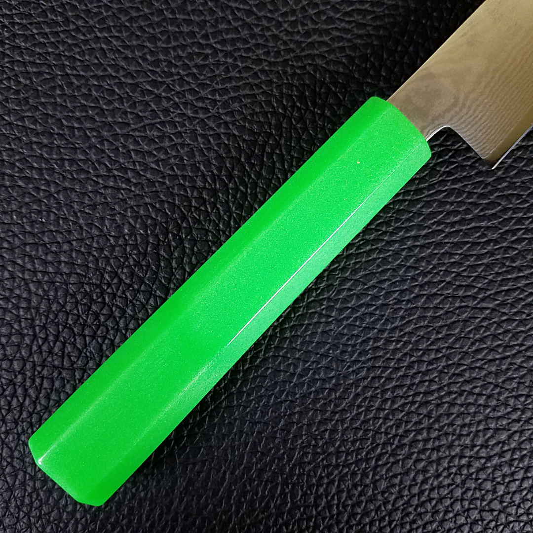 Green Machine - 6in (150mm) Damascus Petty Culinary Knife