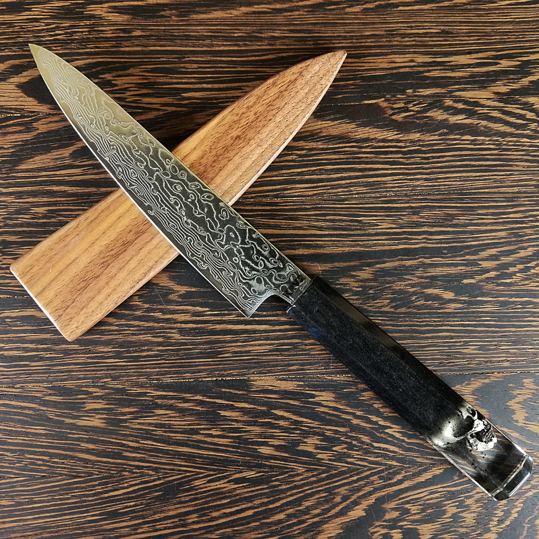 Grimace - 6in (150mm) Damascus Petty Culinary Knife