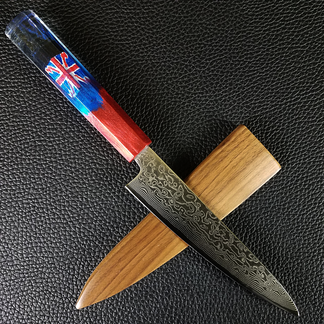 Big Ben - 6in (150mm) Damascus Petty Culinary Knife