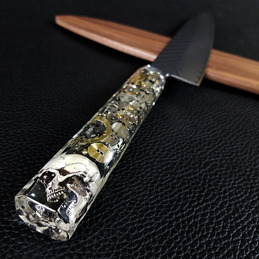 Chronos - 210mm (8.25in) Damascus Gyuto Chef Knife
