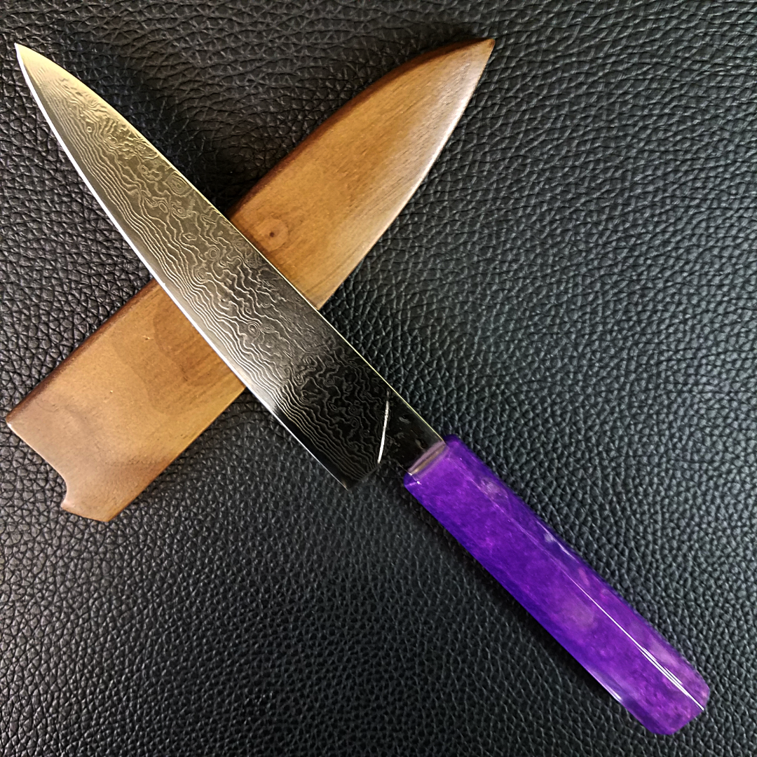 Barney - 6in (150mm) Damascus Petty Culinary Knife