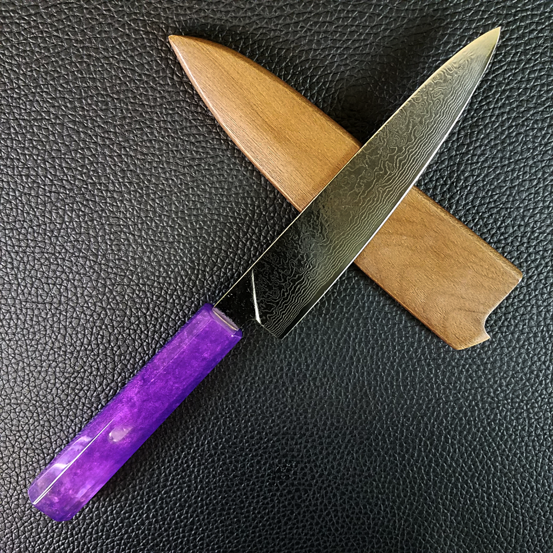 Barney - 6in (150mm) Damascus Petty Culinary Knife