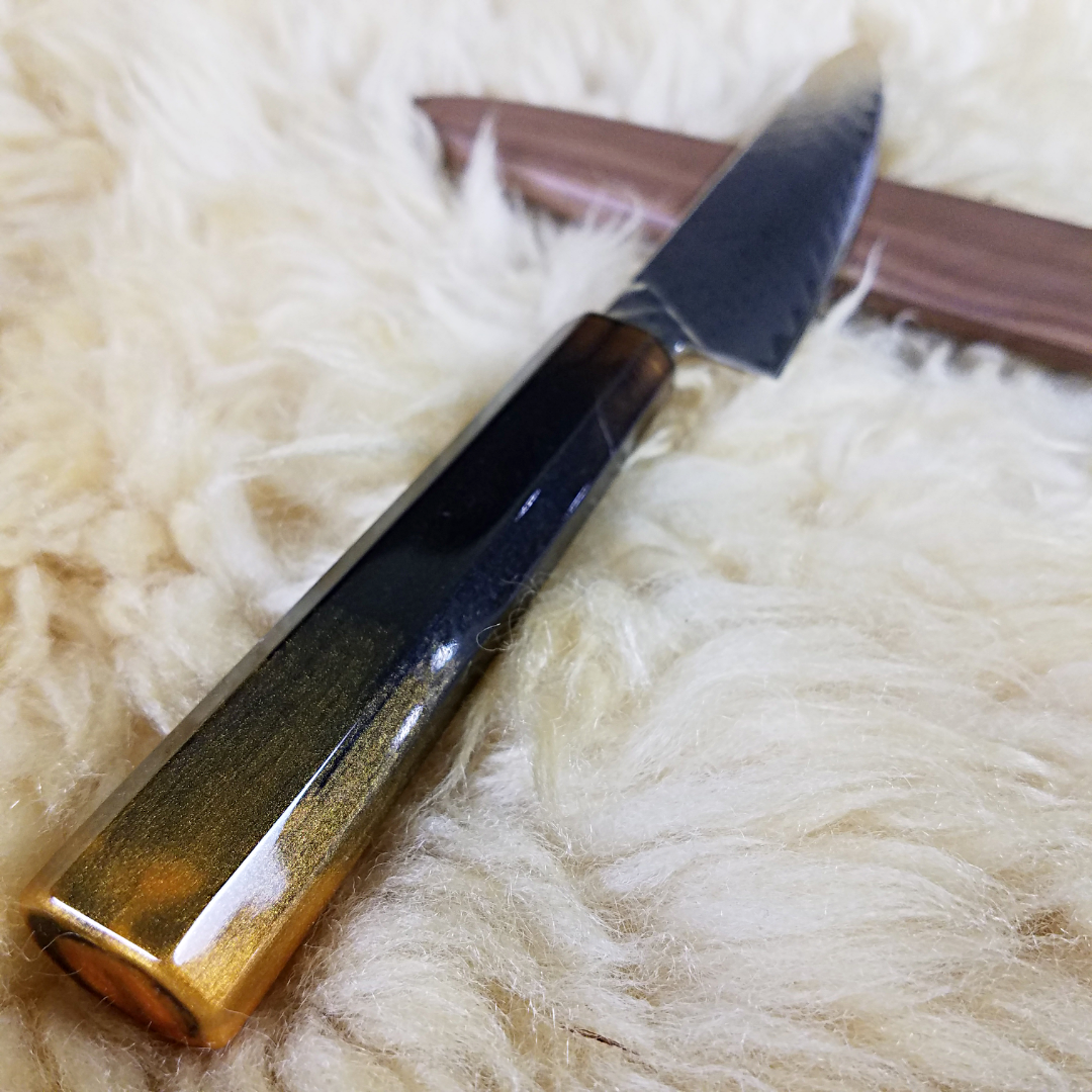 Tiger&#39;s Eye - 6in (150mm) Damascus Petty Culinary Knife