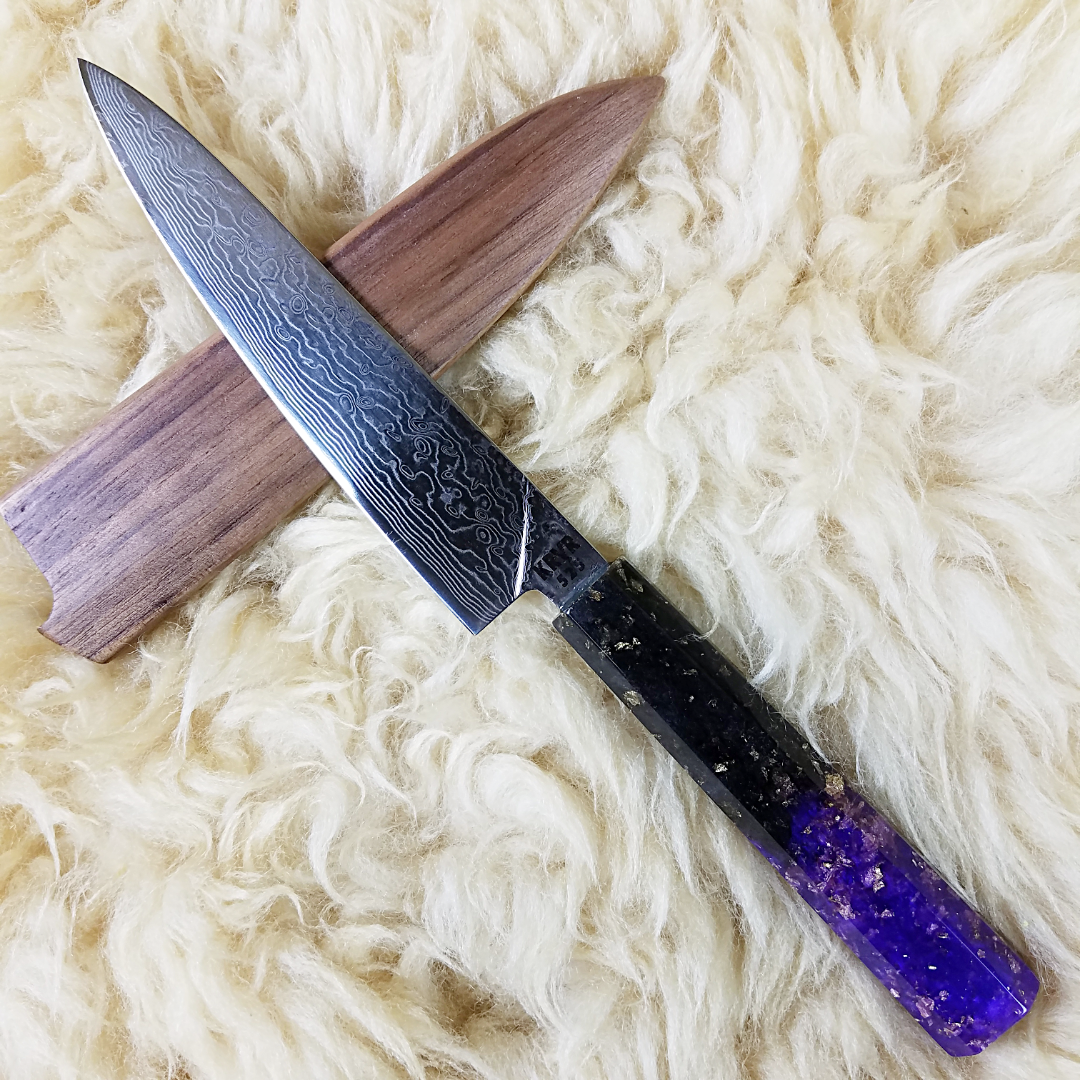 Miss Fortune - 6in (150mm) Damascus Petty Culinary Knife