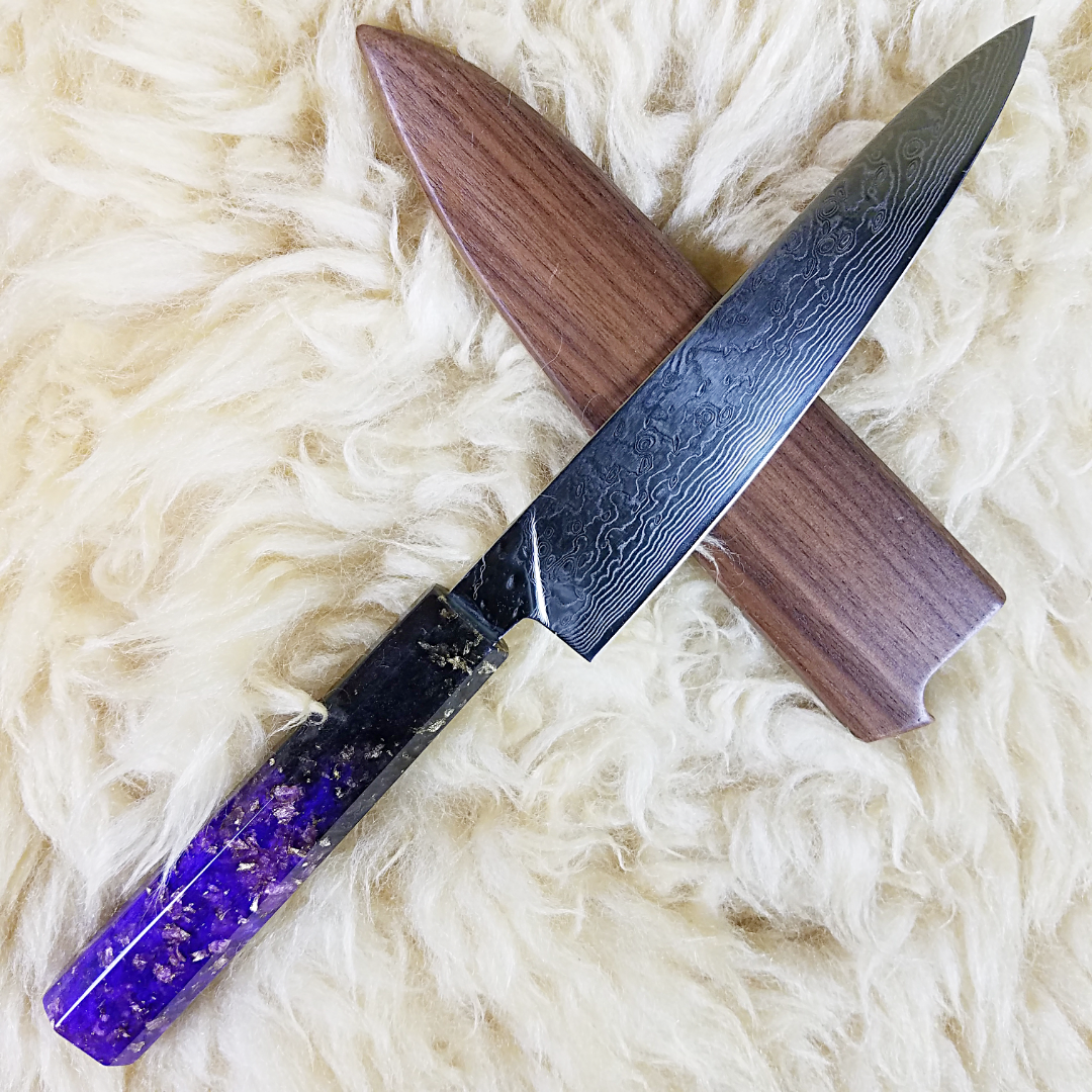 Miss Fortune - 6in (150mm) Damascus Petty Culinary Knife