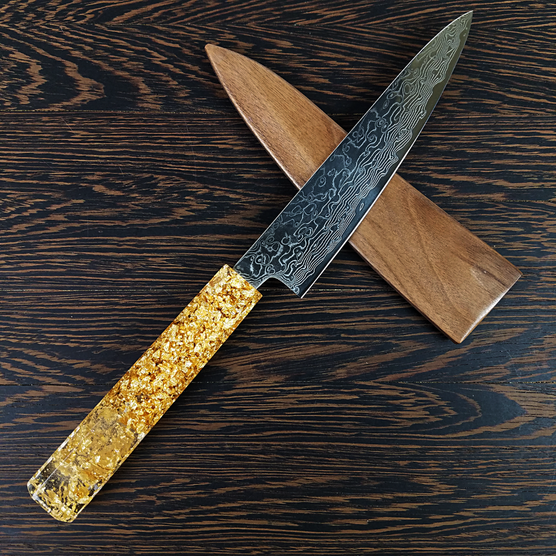 Goldschlager - 6in (150mm) Damascus Petty Culinary Knife
