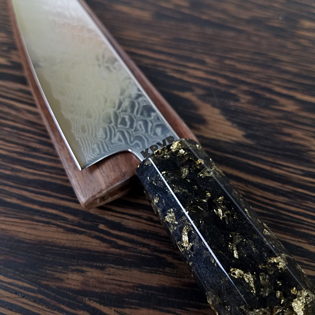 Fugu! - 6in (150mm) Damascus Petty Culinary Knife