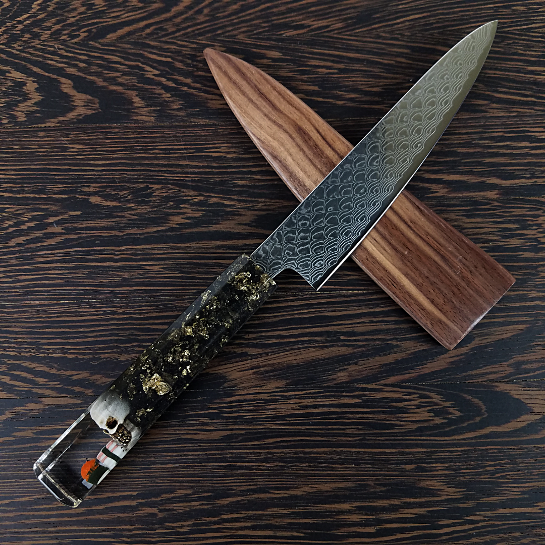 Fugu! - 6in (150mm) Damascus Petty Culinary Knife