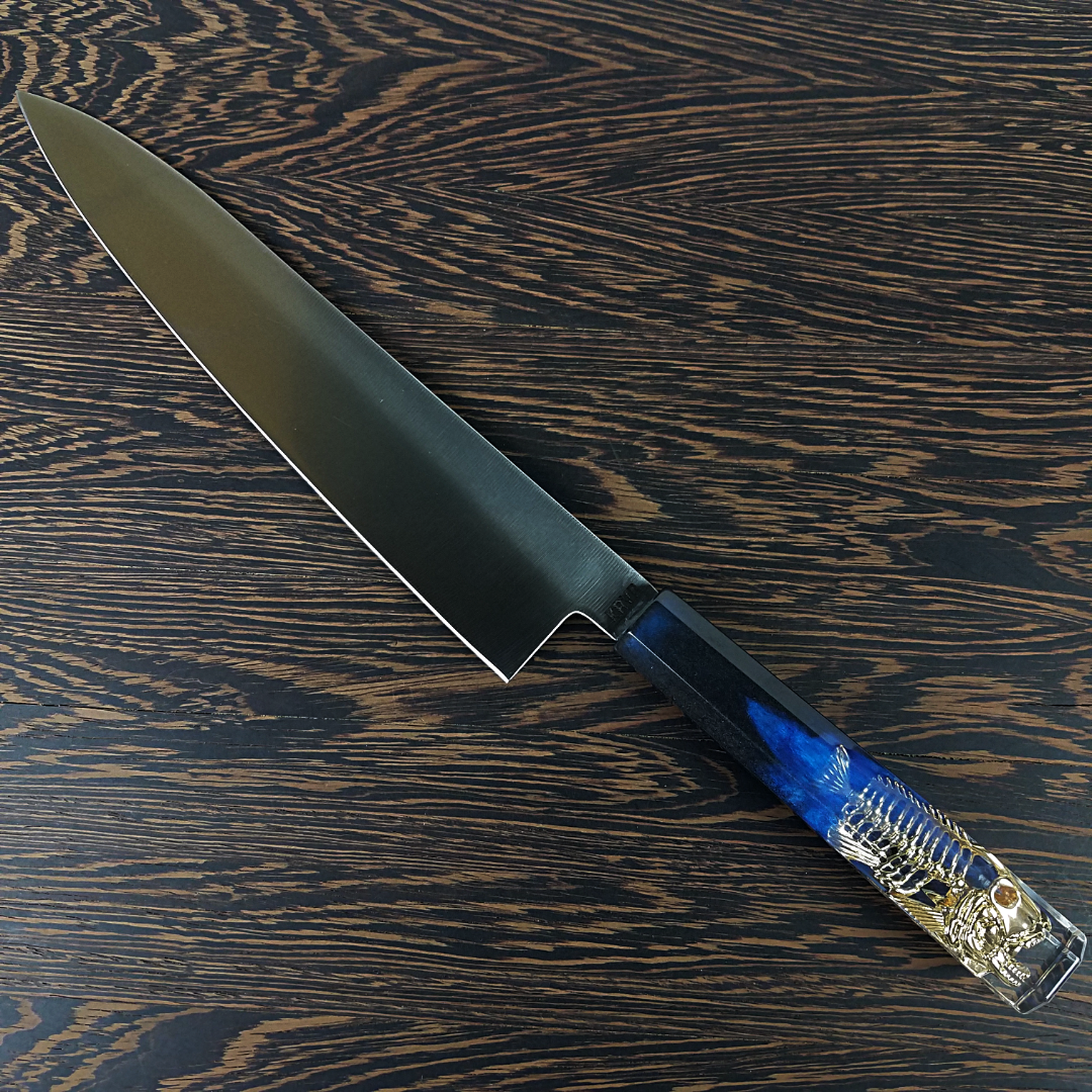 Golden Angler - 240mm (9.45in) Gyuto Chef Knife Stainless Steel