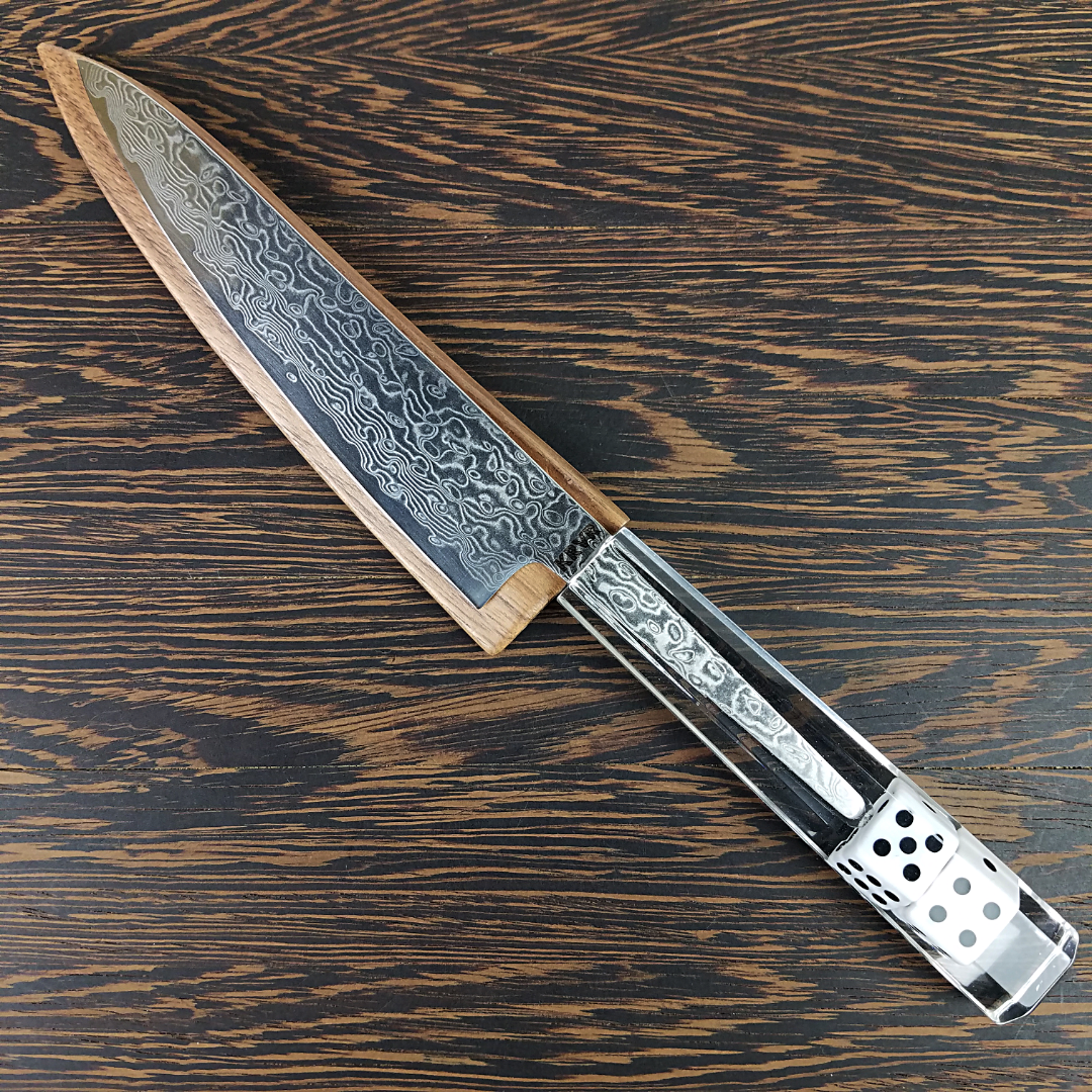 Slicin&#39; Dice - 6in (150mm) Damascus Petty Culinary Knife