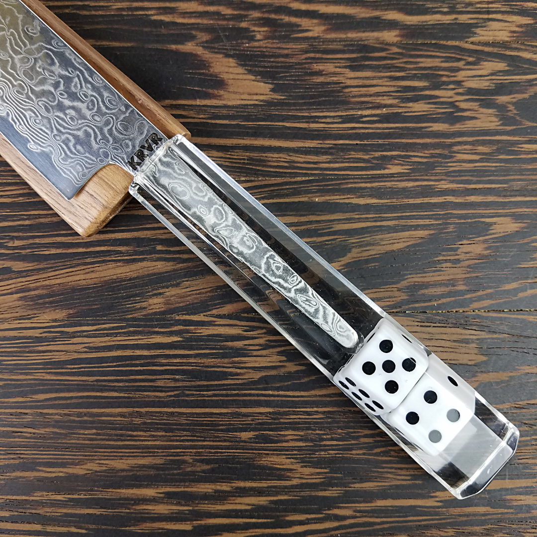 Slicin&#39; Dice - 6in (150mm) Damascus Petty Culinary Knife