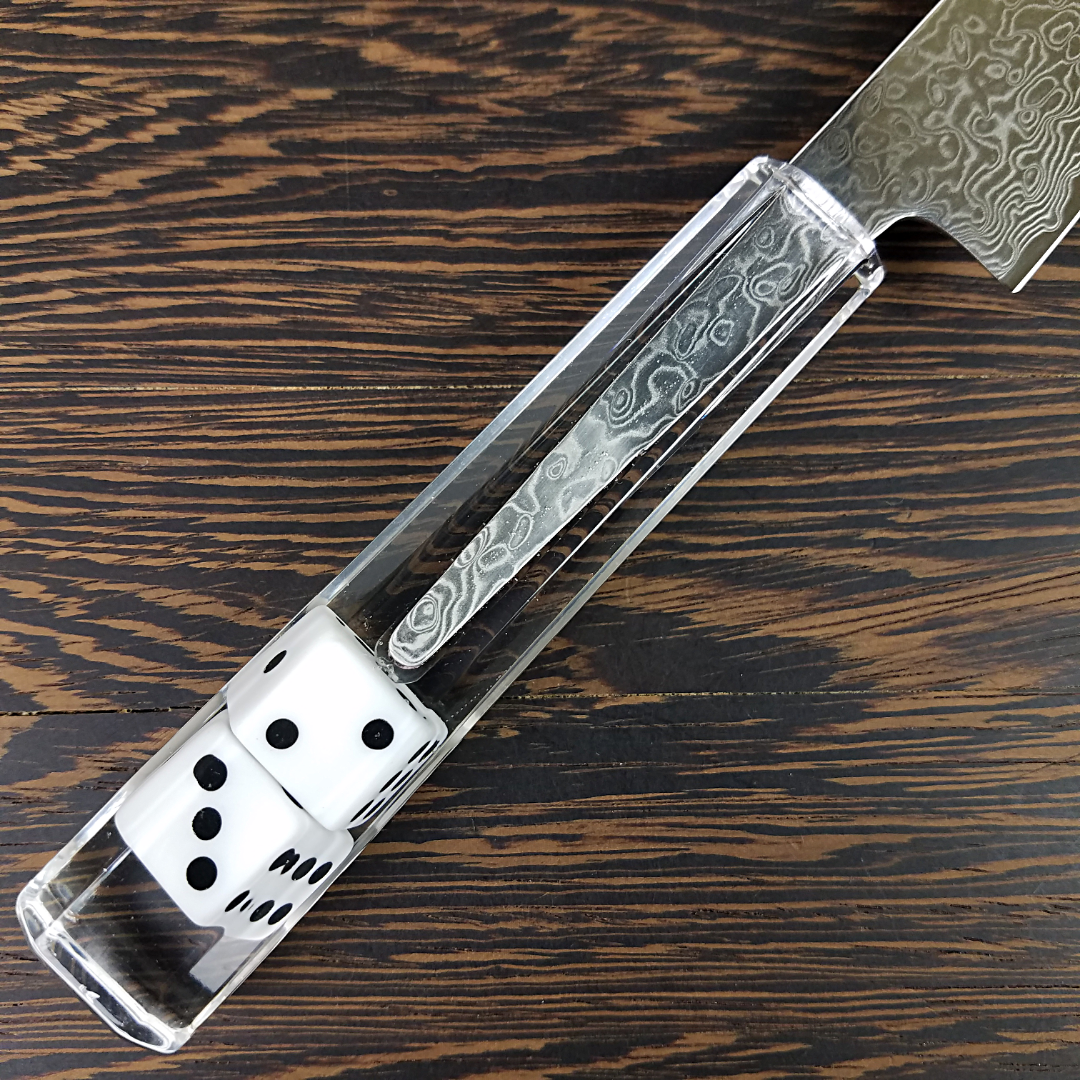 Slicin&#39; Dice - 6in (150mm) Damascus Petty Culinary Knife