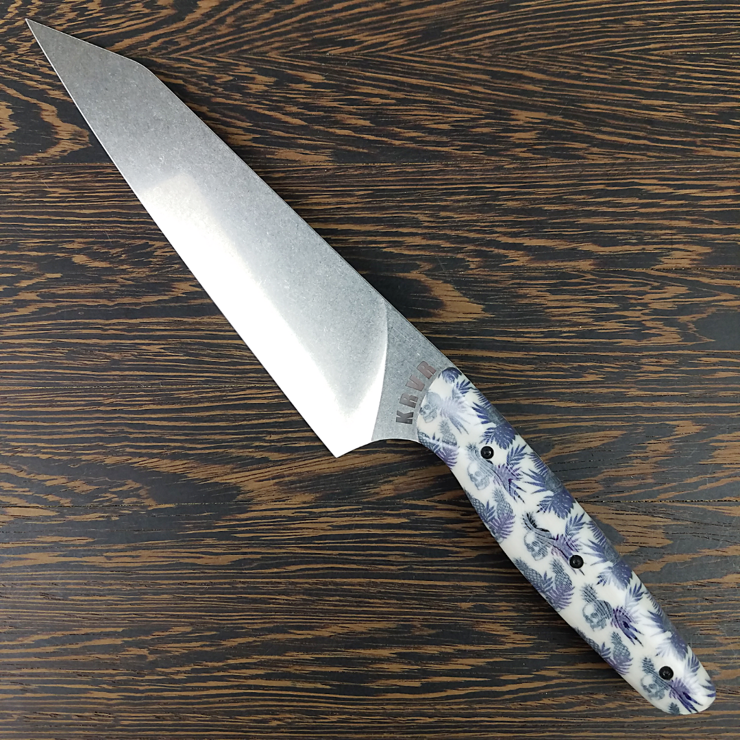 Scurvy Bombs - 8in (203mm) Gyuto Chef Knife S35VN Stainless Steel