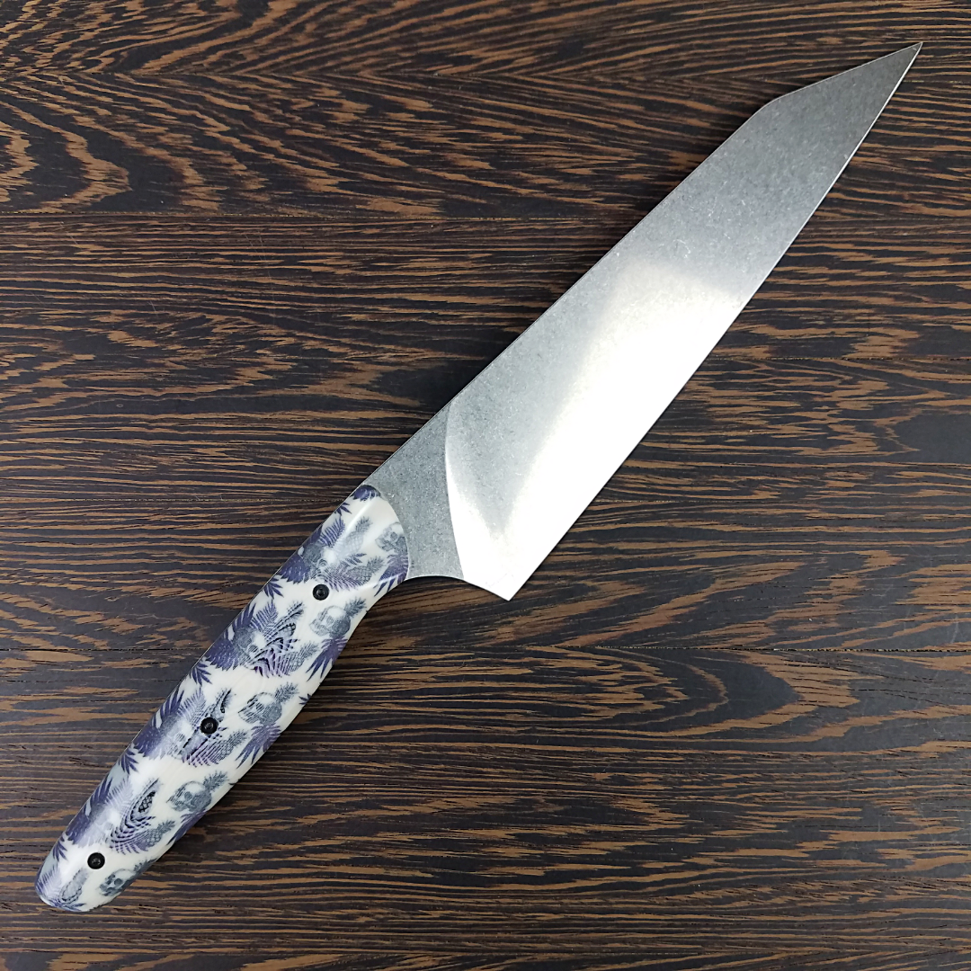 Scurvy Bombs - 8in (203mm) Gyuto Chef Knife S35VN Stainless Steel