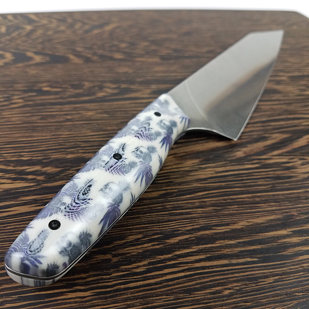 Scurvy Bombs - 8in (203mm) Gyuto Chef Knife S35VN Stainless Steel